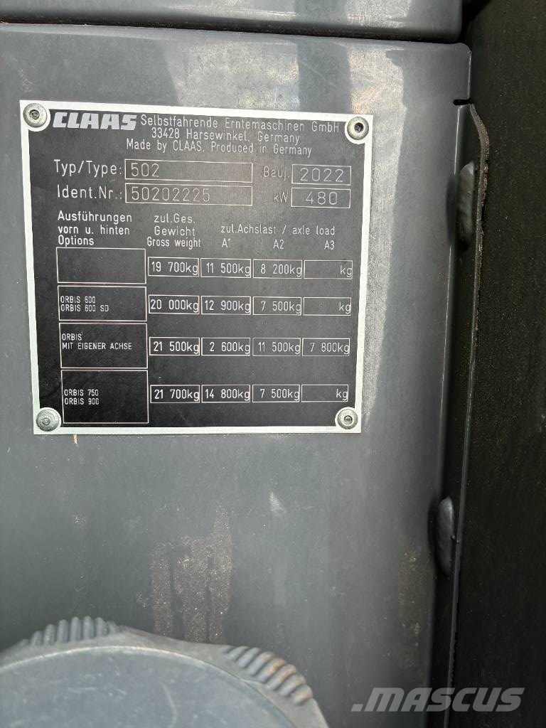 CLAAS JAGUAR 960 Samochodné kosačky