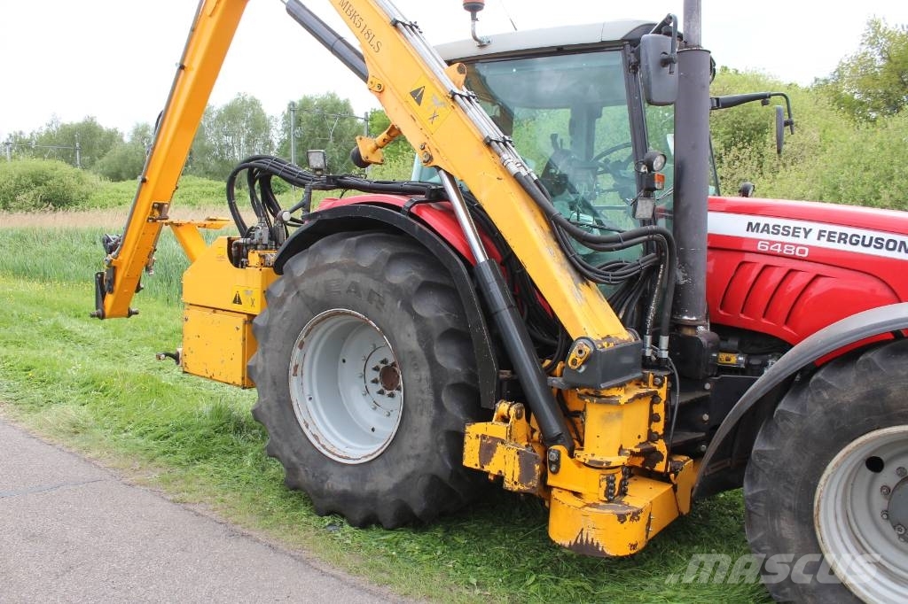 Massey Ferguson 6480 met Herder Grenadier 518LS Tractors