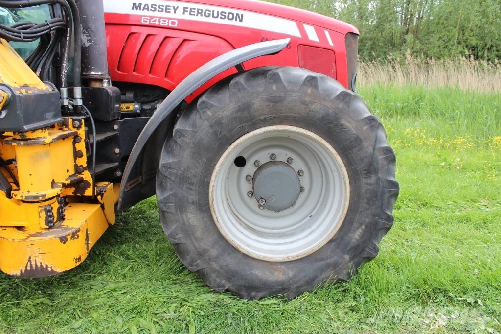 Massey Ferguson 6480 met Herder Grenadier 518LS Tractors