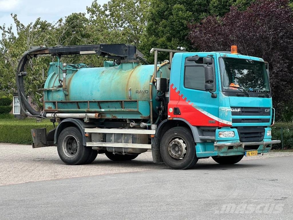 DAF CF 75.250 WITH RAVO KZ7082/150 VACUUM / CHANNEL CL Vakuumski tovornjaki