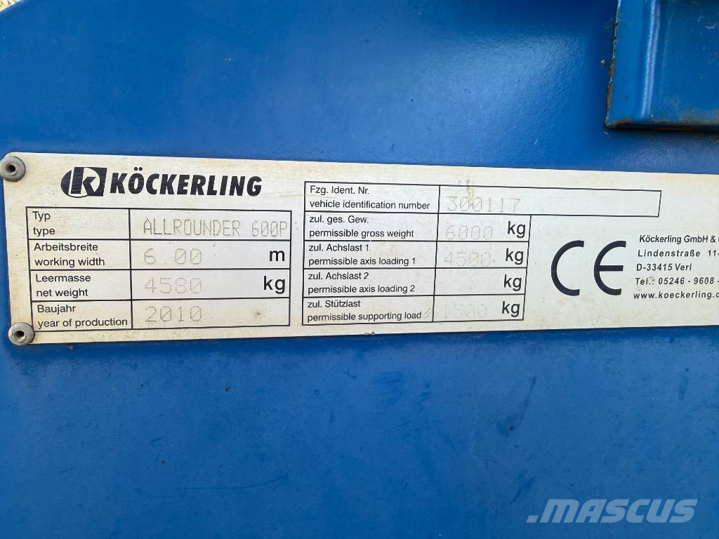 Köckerling Allrounder 600P Kultivatori