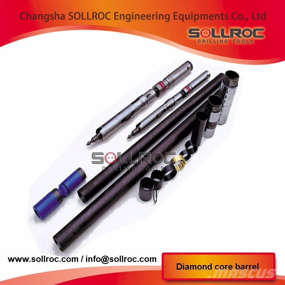 Sollroc Diamond core bits and reaming shell Комплектуючі і запасні частини для бурових установок