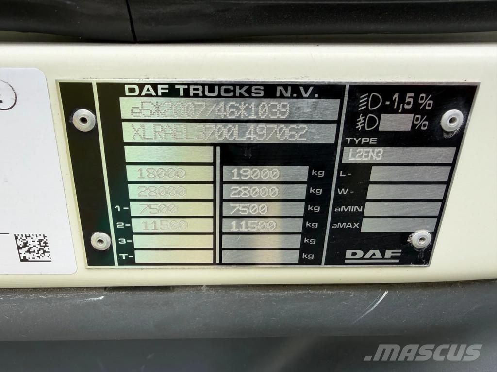 DAF CF 320 LF.320.19 EURO6. 99823 km! Kofferaufbau