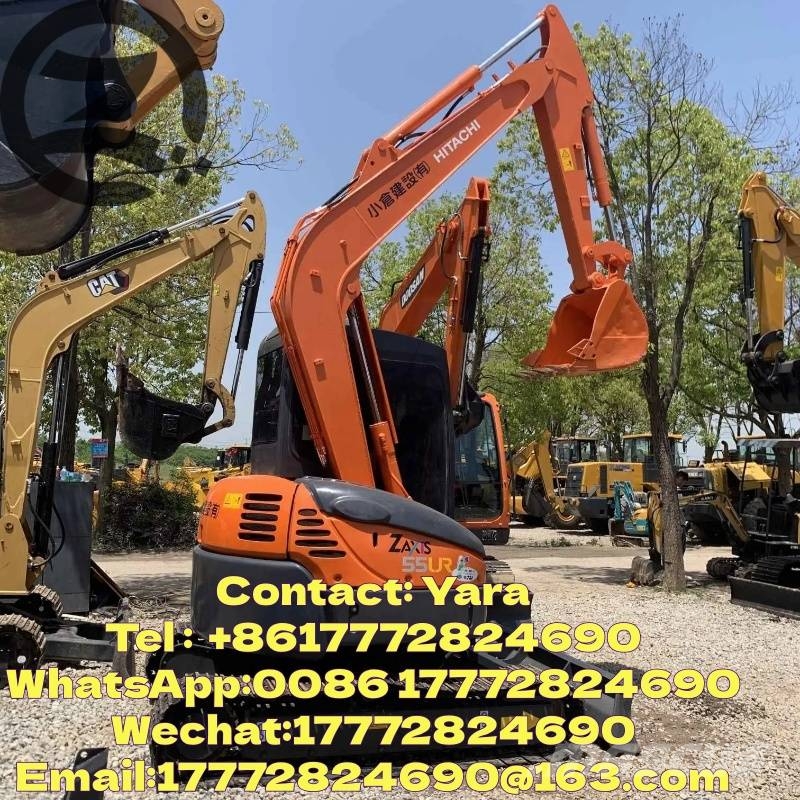 Hitachi ZX 55 UR Minigrävare < 7t