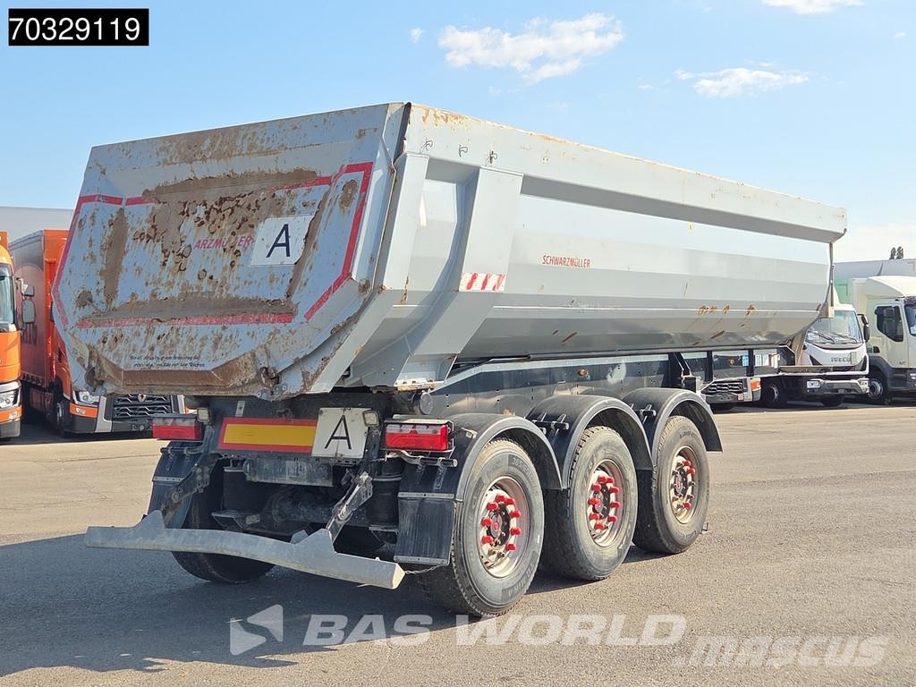 Schwarzmüller SK 3 axles Lift Axle Steel Tipptrailer