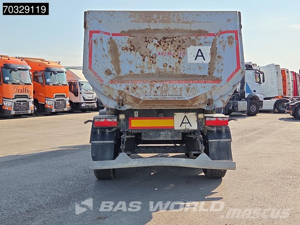 Schwarzmüller SK 3 axles Lift Axle Steel Tipptrailer