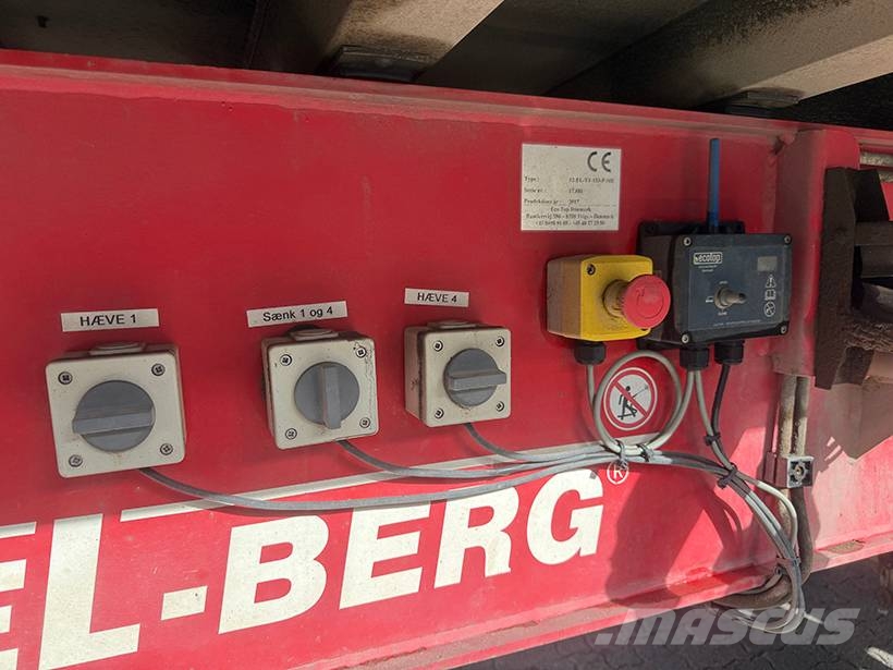 Kel-Berg Tipper / Kippauflieger 37 m3 Kippladerauflieger