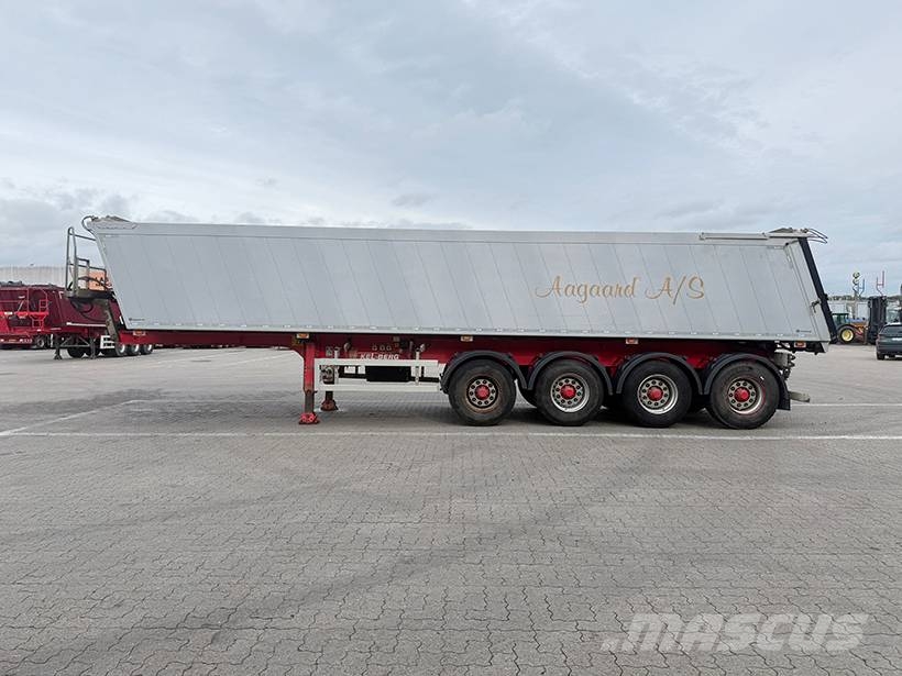 Kel-Berg Tipper / Kippauflieger 37 m3 Kippladerauflieger