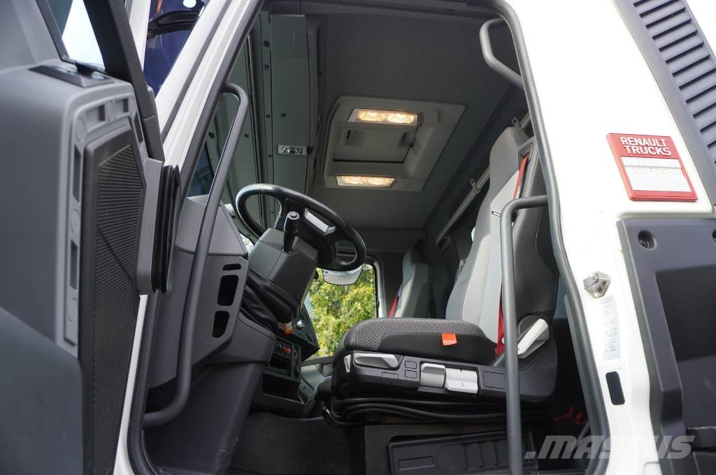 Renault C380 Comfort 6x4 / Atlas 172.3E crane / Range 12.3 平板式/側卸式卡車