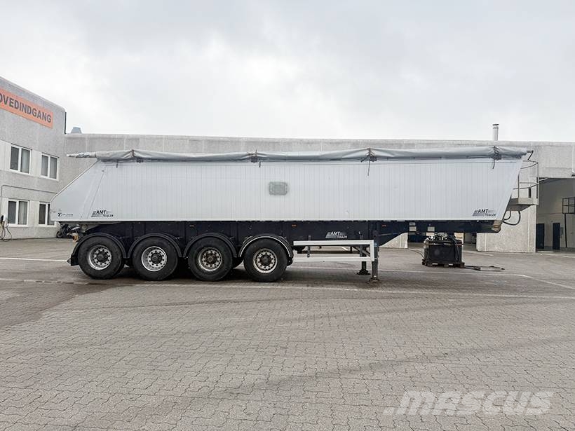 MTDK 4 Axle Tipper / Alukastenmulde Kipper 37m3 Semirremolques de volteo