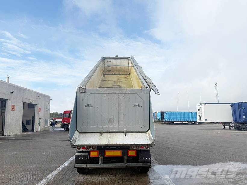 MTDK 4 Axle Tipper / Alukastenmulde Kipper 37m3 Semirremolques de volteo
