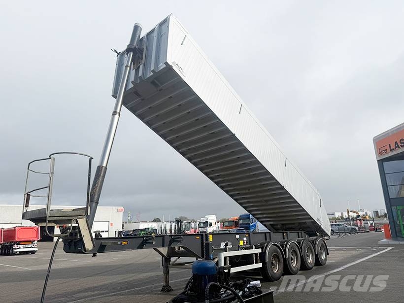 MTDK 4 Axle Tipper / Alukastenmulde Kipper 37m3 Semirremolques de volteo
