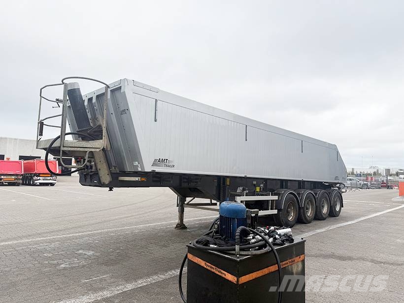 MTDK 4 Axle Tipper / Alukastenmulde Kipper 37m3 Semirremolques de volteo