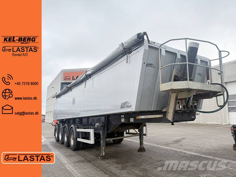 MTDK 4 Axle Tipper / Alukastenmulde Kipper 37m3 Semirremolques de volteo