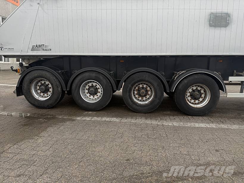 MTDK 4 Axle Tipper / Alukastenmulde Kipper 37m3 Semirremolques de volteo