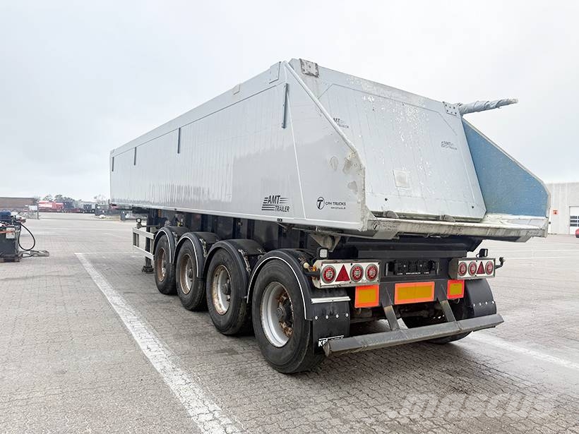 MTDK 4 Axle Tipper / Alukastenmulde Kipper 37m3 Semirremolques de volteo
