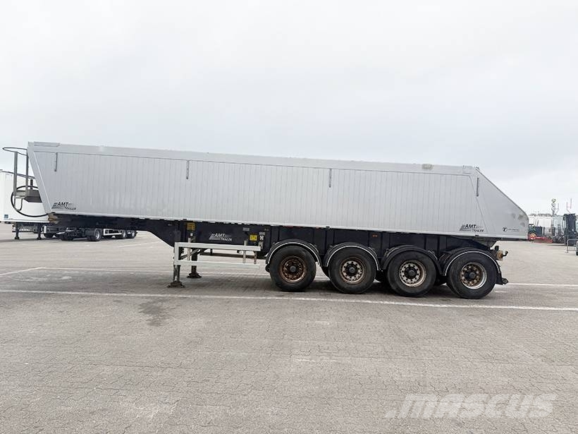 MTDK 4 Axle Tipper / Alukastenmulde Kipper 37m3 Semirremolques de volteo