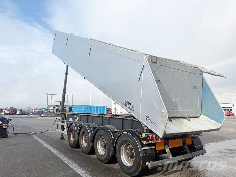 MTDK 4 Axle Tipper / Alukastenmulde Kipper 37m3 Semirremolques de volteo