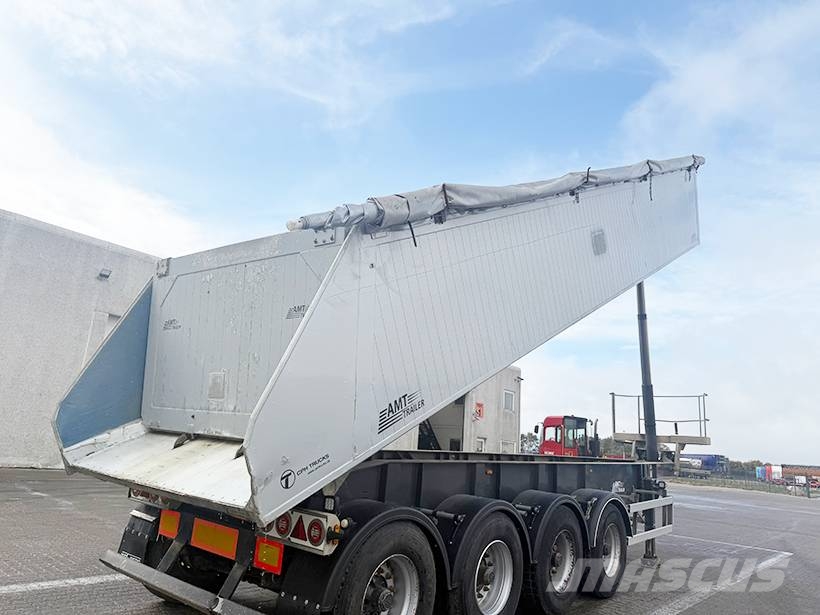 MTDK 4 Axle Tipper / Alukastenmulde Kipper 37m3 Semirremolques de volteo