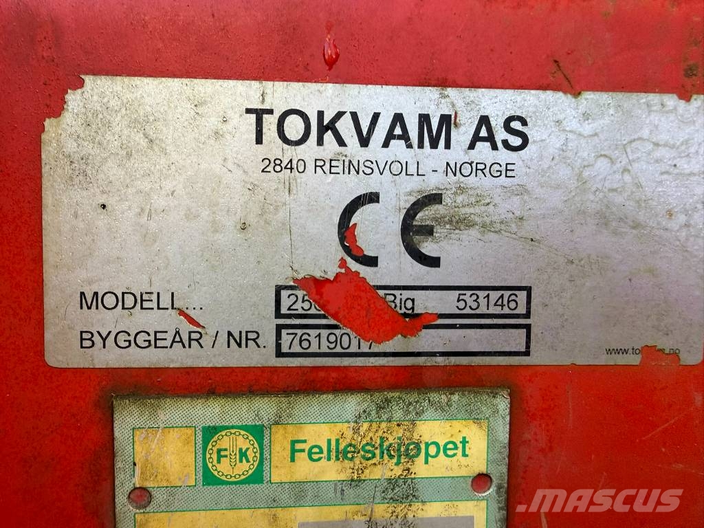 Tokvam 256 THS BIG Снегоуборщики