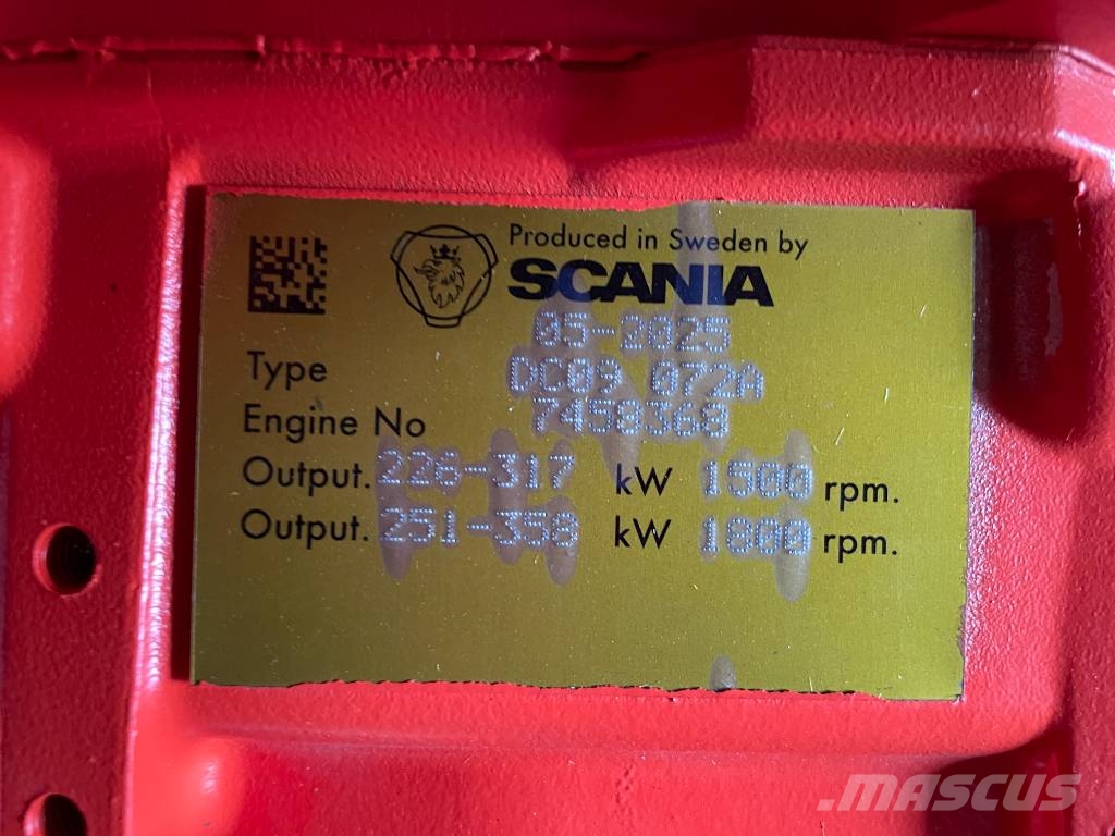 Scania DC09 072A - 360 kVA Generator - DPX-19761 Geradores a diesel