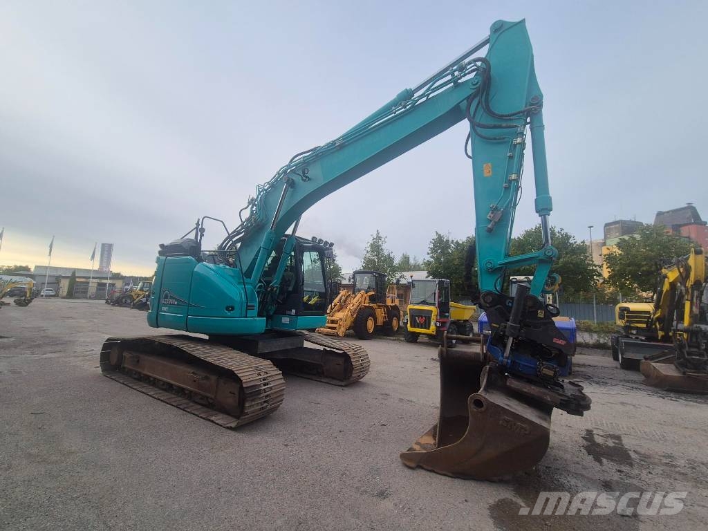 Kobelco SK270SRLC-5 RT & 2 skopor Escavadeiras de esteiras