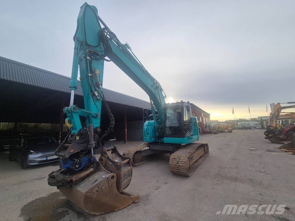 Kobelco SK270SRLC-5 RT & 2 skopor Escavadeiras de esteiras