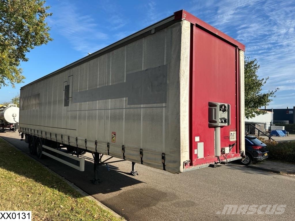 Fruehauf Tautliner Dhollandia Schuifzeilen