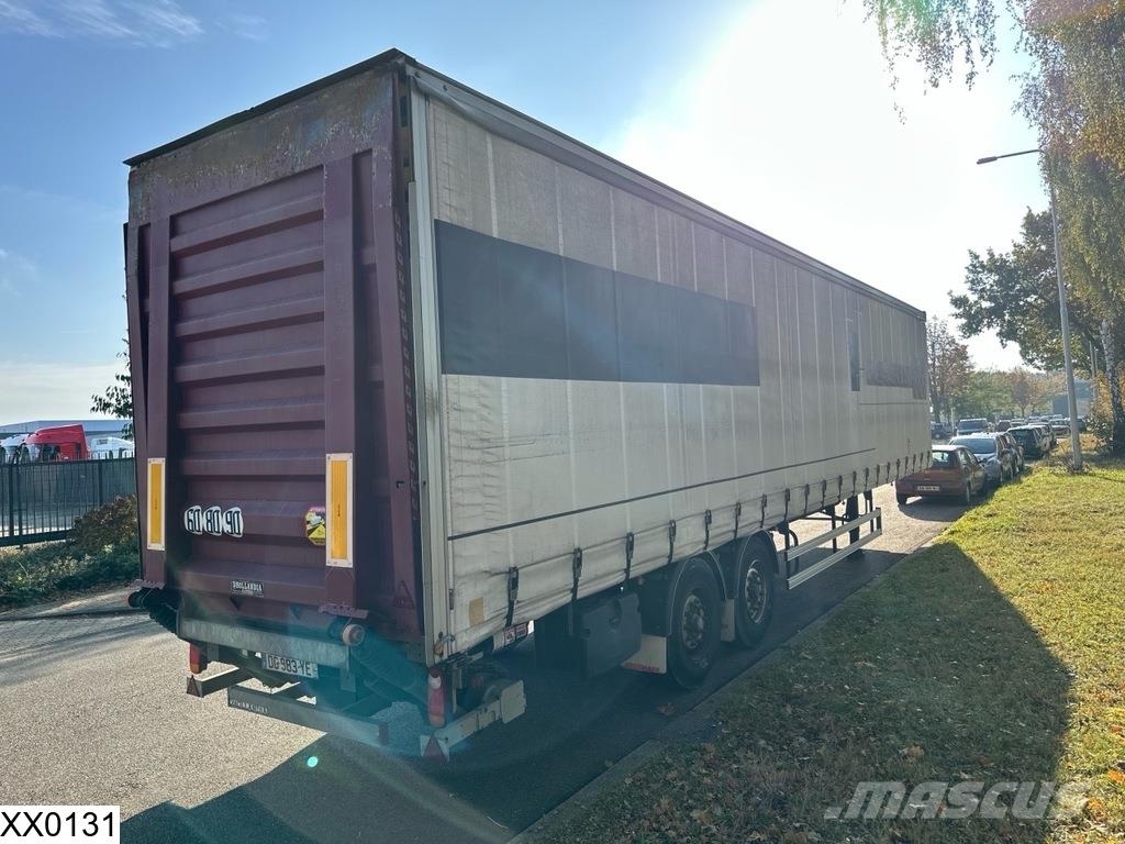 Fruehauf Tautliner Dhollandia Schuifzeilen