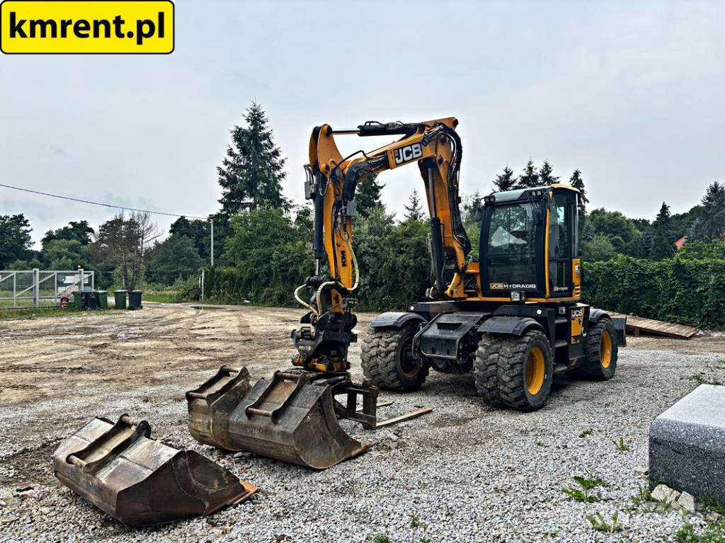 JCB HD110WT 4F KOPARKA KOŁOWA HYDRADIG ENGCON. 2018R Wheeled excavators