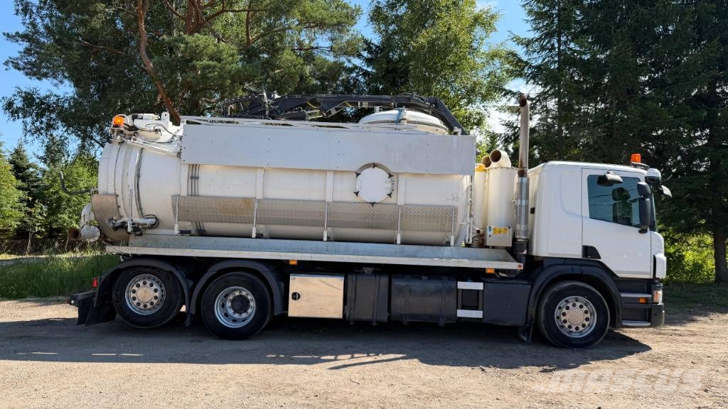 Scania P 410 Camiones aspiradores/combi