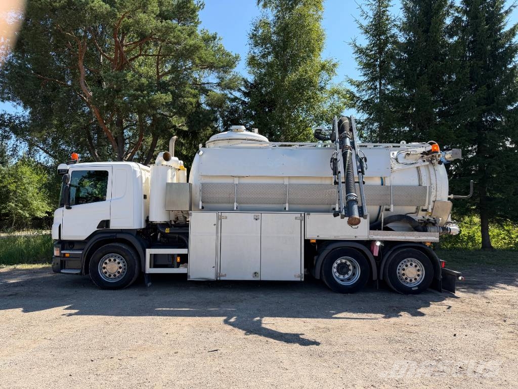 Scania P 410 Camiones aspiradores/combi