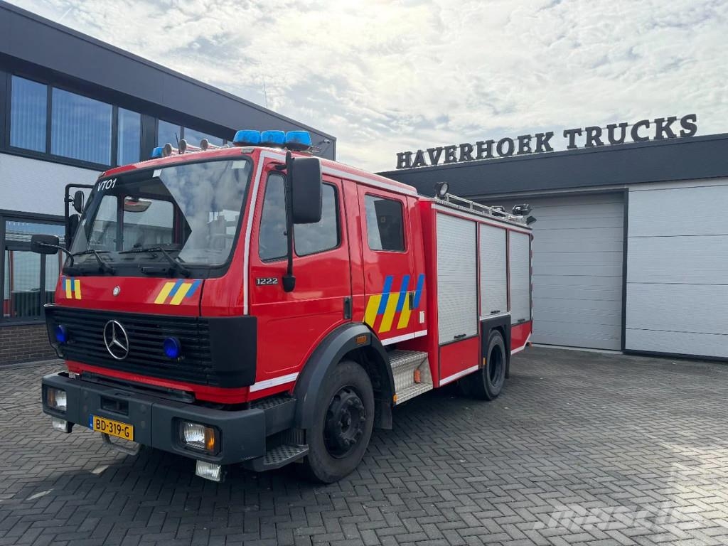 Mercedes-Benz 1222 Fire fighter Water Pump 消防車