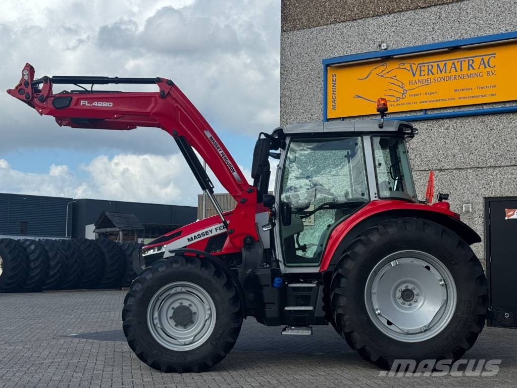 Massey Ferguson 5S145 EFFICIENT, DYNA 6, frontloader, 2023, 468 hr Traktorid