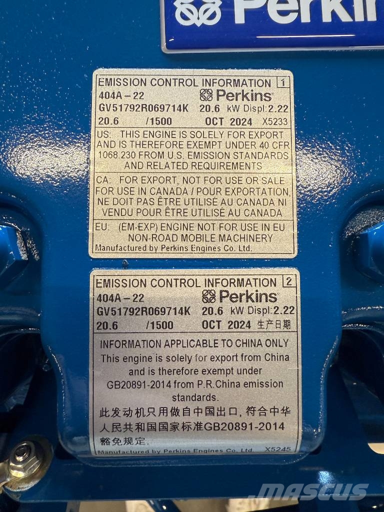 FG Wilson P22-1 - 22 kVA Open Genset - DPX-16002-O Γεννήτριες ντίζελ