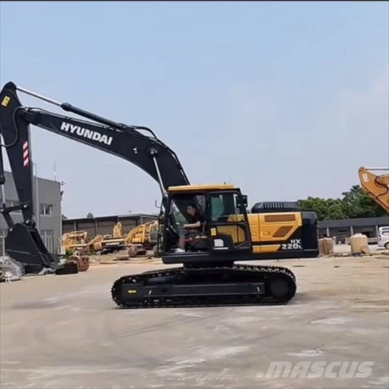 Hyundai HX 220 L Bageri guseničari