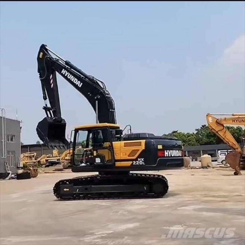 Hyundai HX 220 L Bageri guseničari