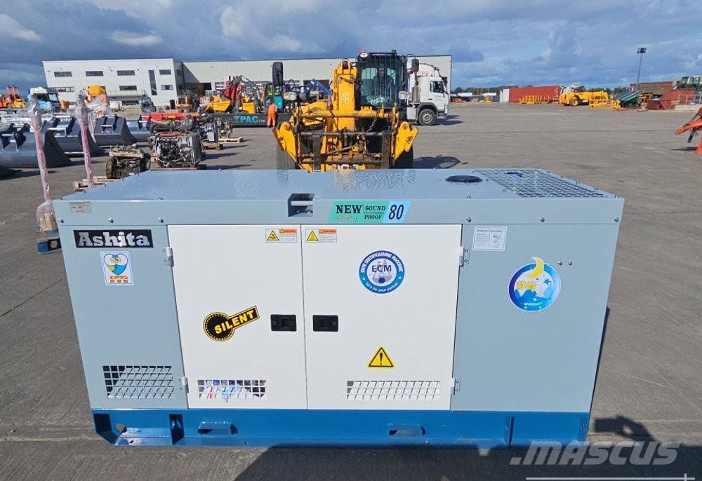 Ashita AG3-80 80 KW Kiti generatoriai