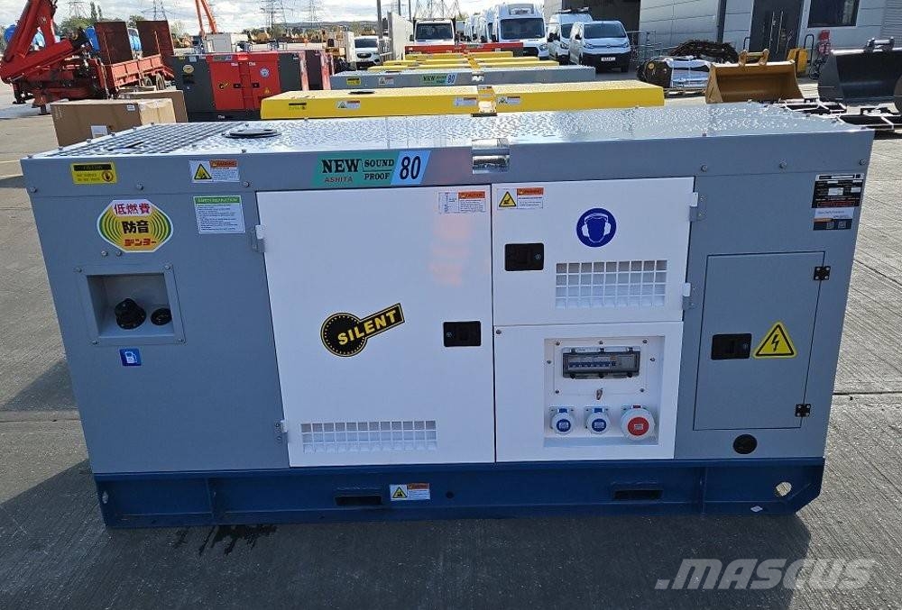 Ashita AG3-80 80 KW Kiti generatoriai