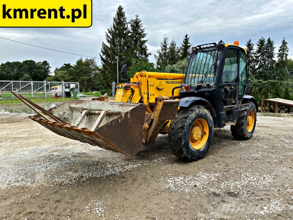 JCB 532-120 ŁADOWARKA TELESKOPOWA. 2004R Teleskoplæssere