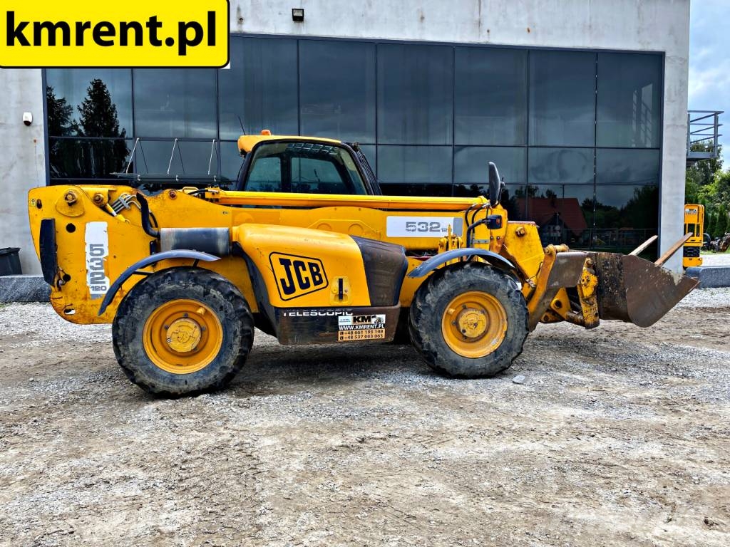JCB 532-120 ŁADOWARKA TELESKOPOWA. 2004R Teleskoplæssere