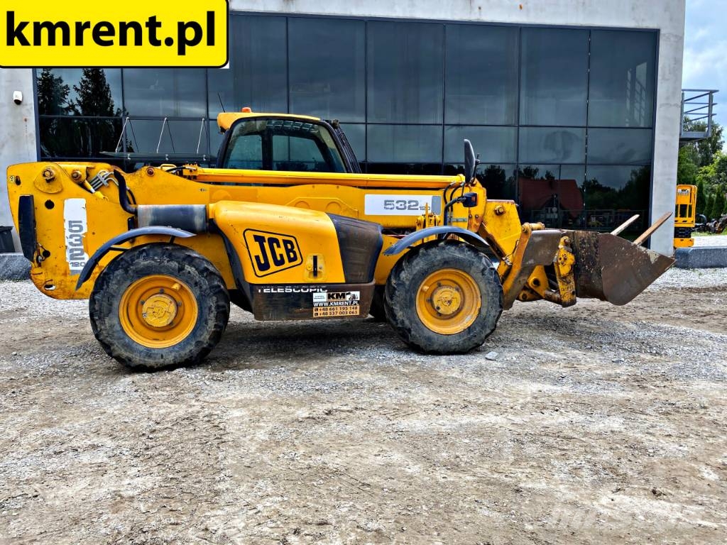 JCB 532-120 ŁADOWARKA TELESKOPOWA. 2004R Teleskoplæssere
