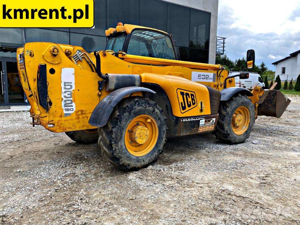 JCB 532-120 ŁADOWARKA TELESKOPOWA. 2004R Teleskoplæssere