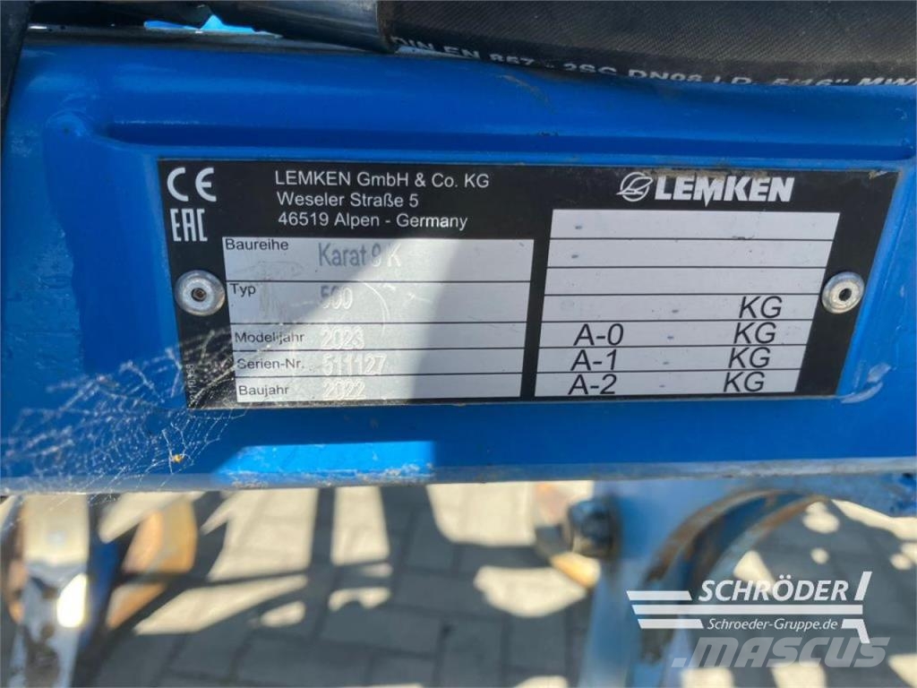 Lemken KARAT 9/500 K カルチベーター