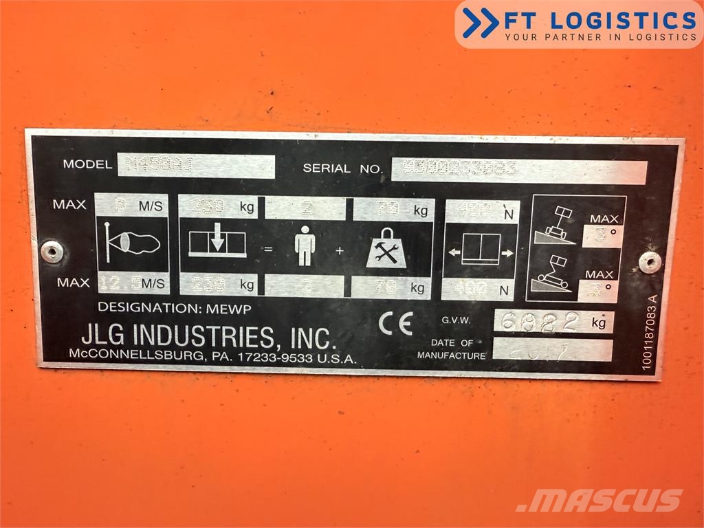 JLG M450AJ HYBRID | 2017 | 235 MTH | Articulating Boom Колінчаті підйомники