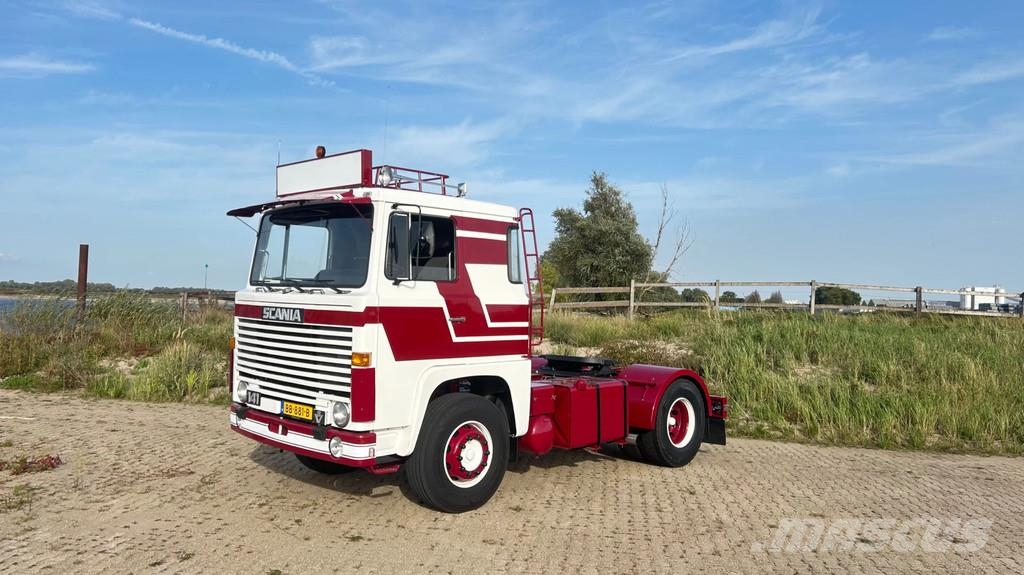 Scania LB141 V8 New condition | Restored | oldtimer | nl وحدات الجر