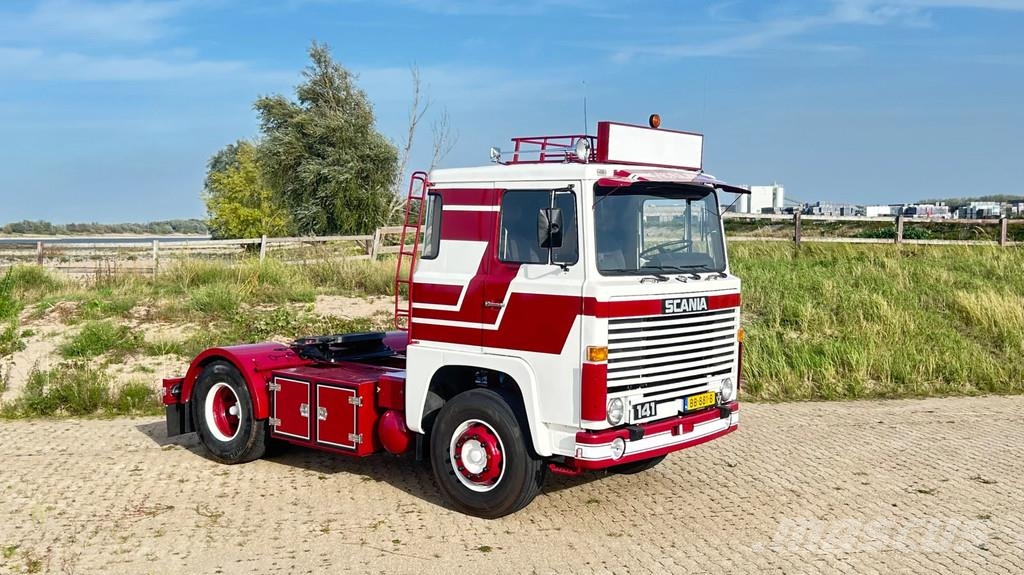 Scania LB141 V8 New condition | Restored | oldtimer | nl وحدات الجر