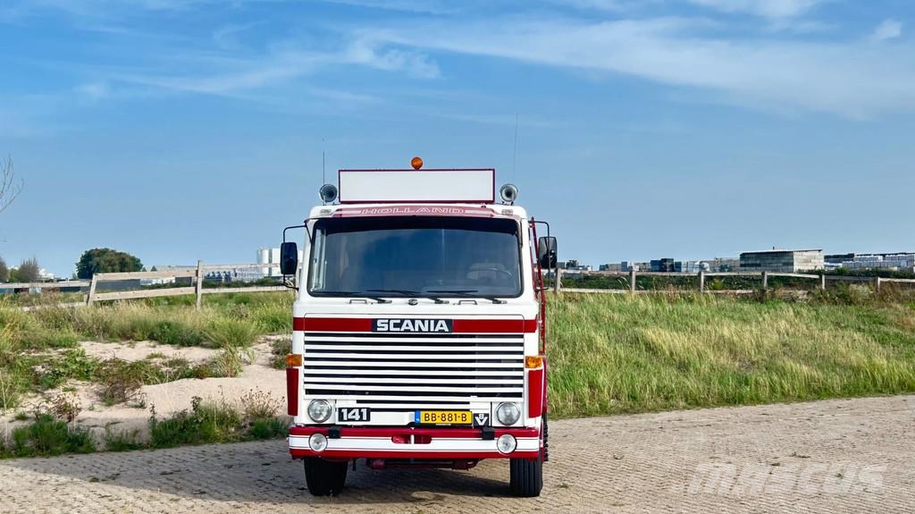 Scania LB141 V8 New condition | Restored | oldtimer | nl وحدات الجر