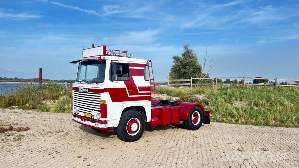 Scania LB141 V8 New condition | Restored | oldtimer | nl وحدات الجر