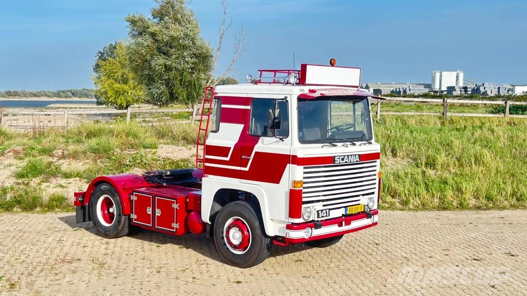 Scania LB141 V8 New condition | Restored | oldtimer | nl وحدات الجر